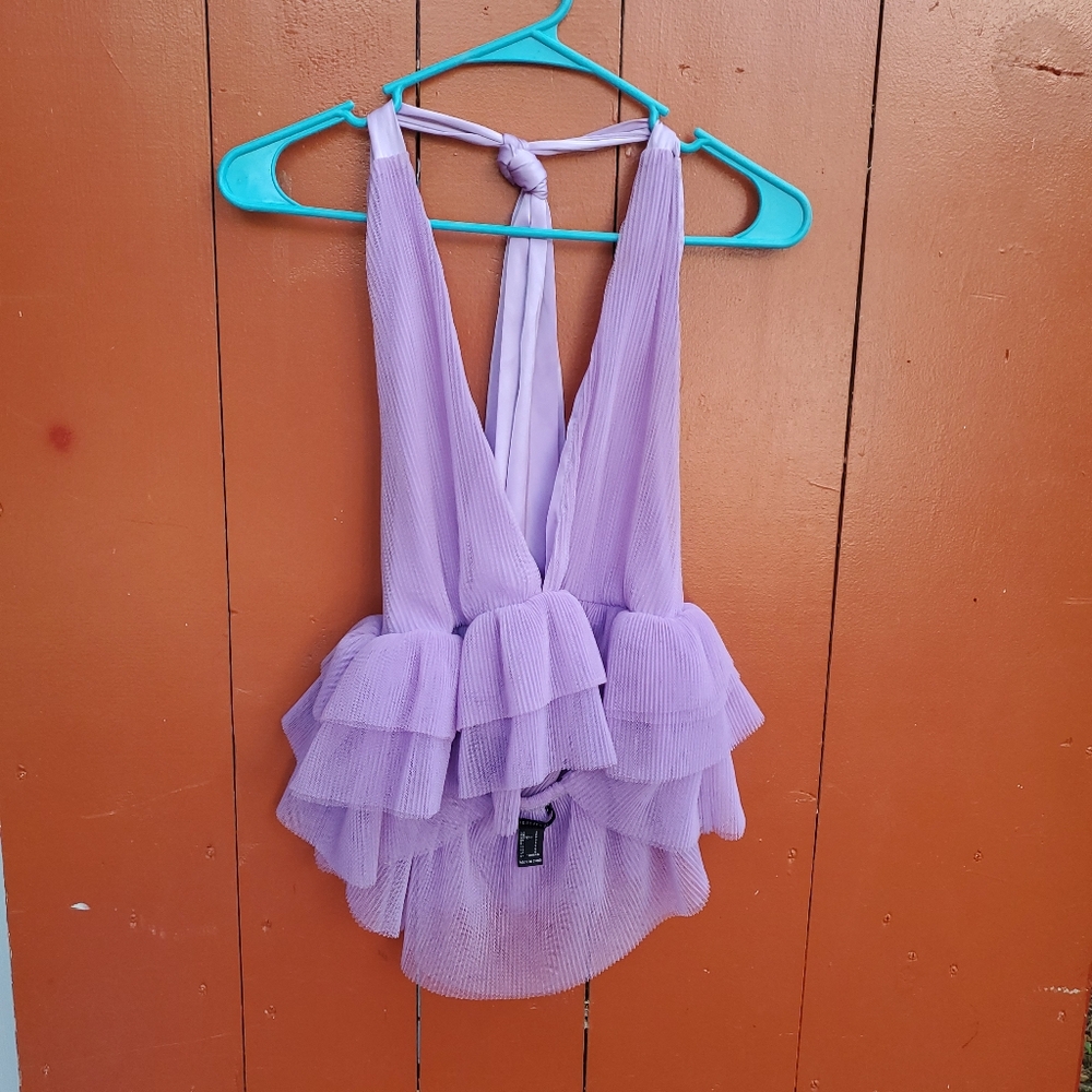Purple Tutu Halter